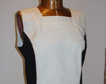 Vintage Penguin Color Block Sheath Dress Size M