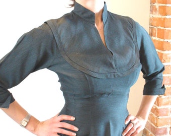 Vintage 1950's Tailored Junior Dress