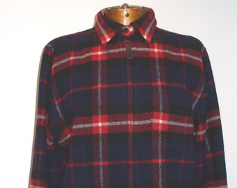 Ralph Lauren Wool Buffalo Plaid Shirt Jacket Size S
