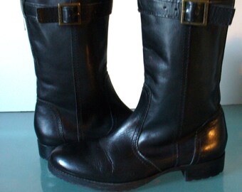 Ralph Lauren  Motorcycle Style Boots Size 5.5US