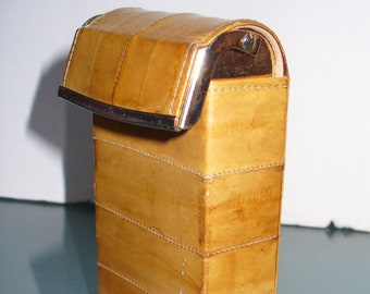 Vintage Eel Skin Cigarette Case