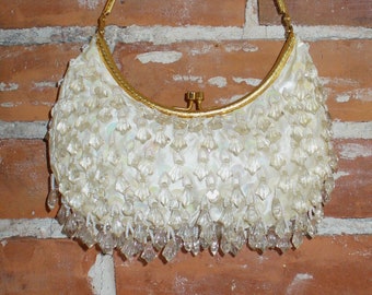 Vintage Beaded Bag Handmade Hong Kong