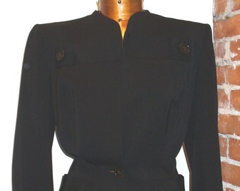 Vintage Coppola Design 1950's Black Jacket