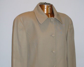 Vintage Brooks Brothers Made in USA Twill Wool Jacket
