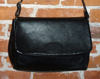 Vintage  Margolin Pebbled Leather Handbag