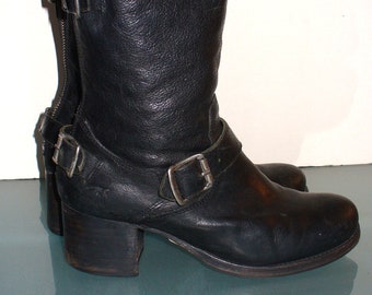 Frye Boots With Straps 7.5 B US