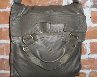 Lucky Brand X Large Leather Shoulder Bag