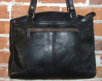 Vintage Patricia Nash Black Tote Bag