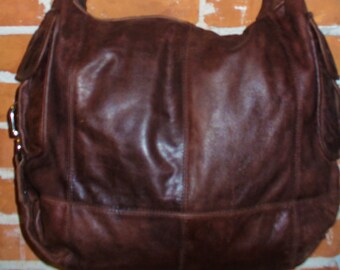 Wilson Leather Oversized Leather Hobo Bag