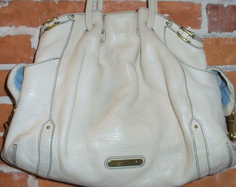 Vintage Cole Haan Large  Pebbled Leather Bag