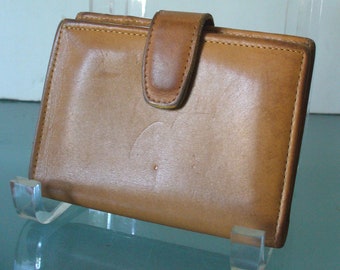 Vintage Caramel Coach Wallet