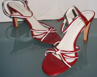 Vintage Banana Republic Heeled Strappy Sandals Size 9 M US