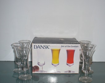 Vintage Dansk Cordial Glasses (6)