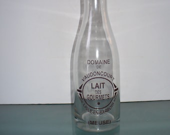 Vintage Made In France Milk Bottle
