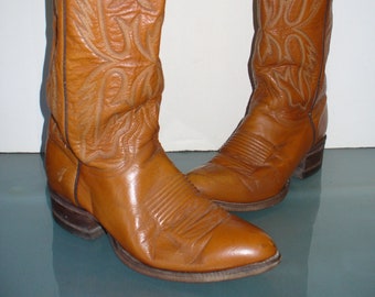 Vintage Drover Cowboy Boots Size 8 D