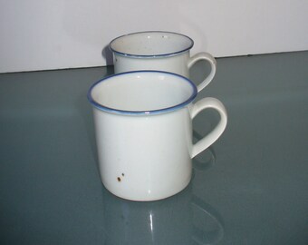Vintage Dansk Blue Mist Cups (2)