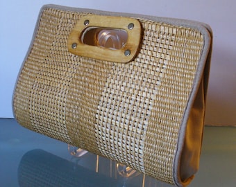 Vintage Wicker Handbag