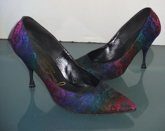 Vintage Chandler's French Room  Brocade Stiletto Heel