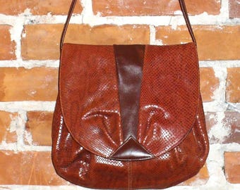Vintage Susan Gail Snake Skin Purse