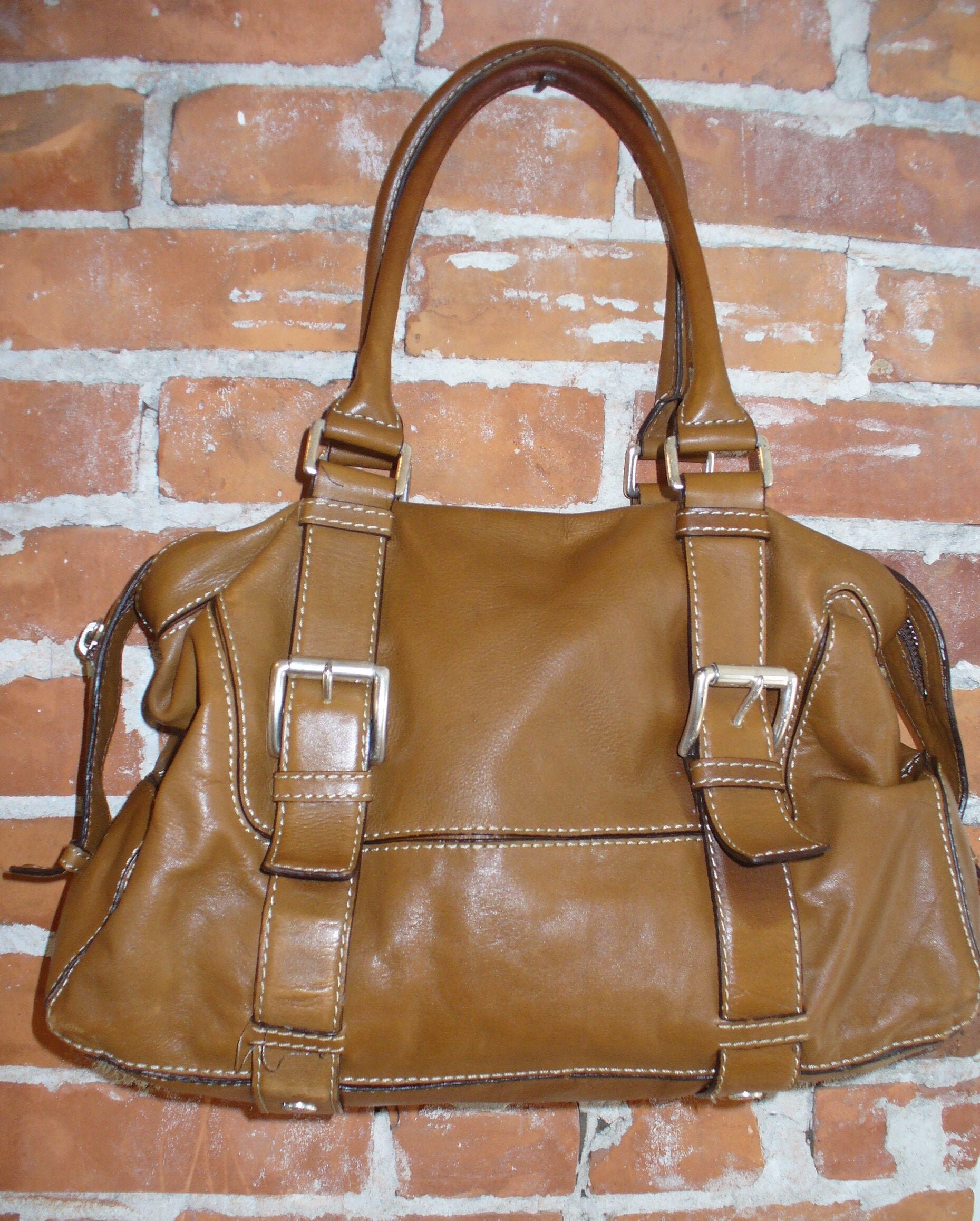 michael kors caramel bag