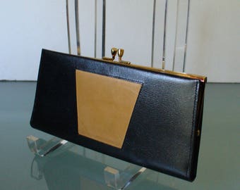 Vintage Mele Black Wallet