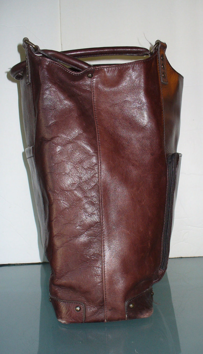 Vintage Solo Leather Business Bag