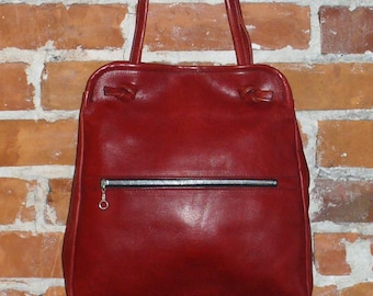 Vintage Tadora Red Shoulder  Bag