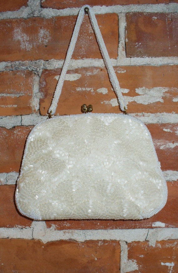 Vintage Richere Bag By Walborg Beaded Bag Japan - image 9