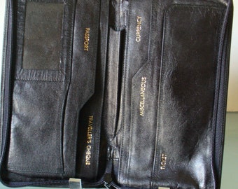 Vintage Travel Wallet