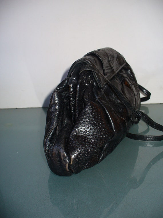 Vintage Sharif Pouch Style Patchwork Shoulder Bag - image 6