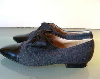 Vintage Delman French Court Style Shoes  Size 6M