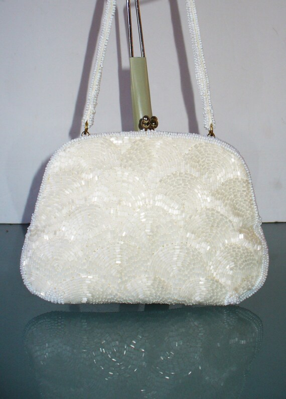 Vintage Richere Bag By Walborg Beaded Bag Japan - image 5