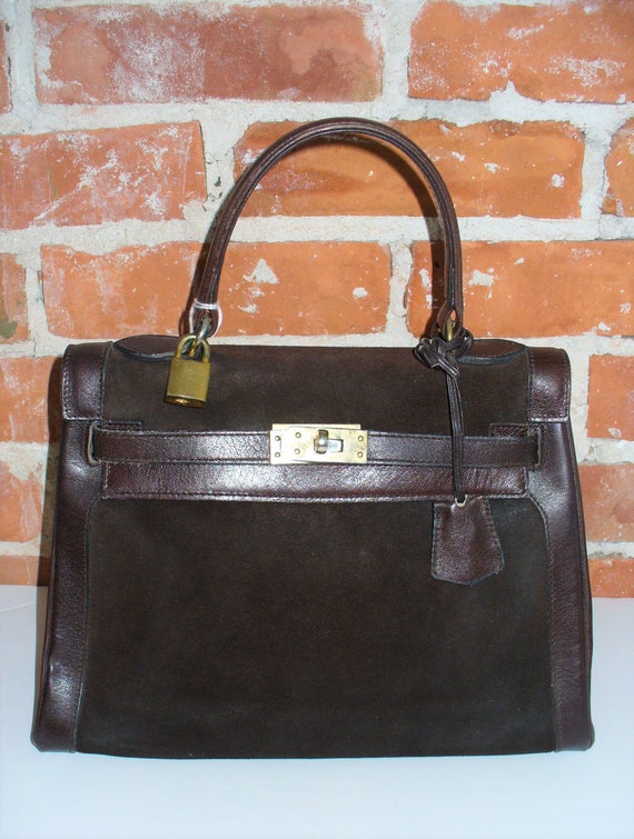 Vintage Coblentz Made in France Suede & Leather Ke