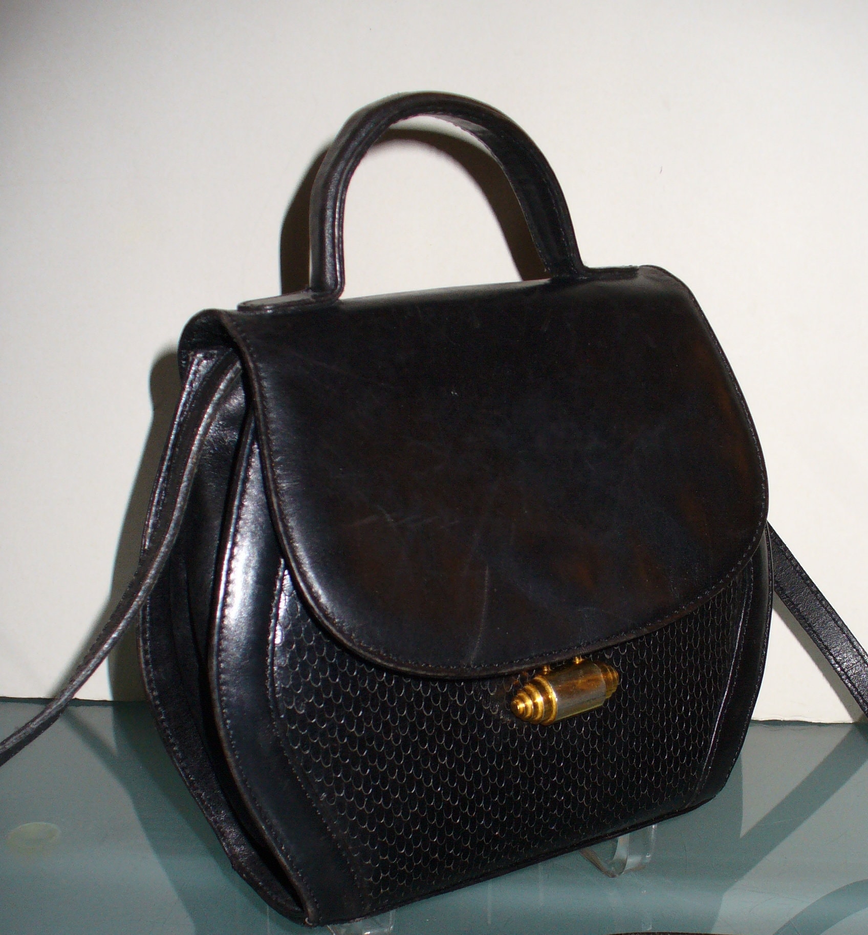 Perry Leather Shoulder Bag