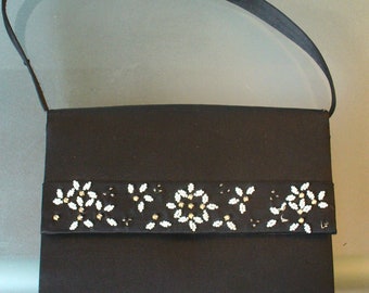 Vintage Denise Francelle Silk Evening Bag