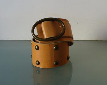 Vintage Gap Heavy Studded  Corset Belt Made in USA Size M