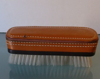 Vintage Leather Travel Case