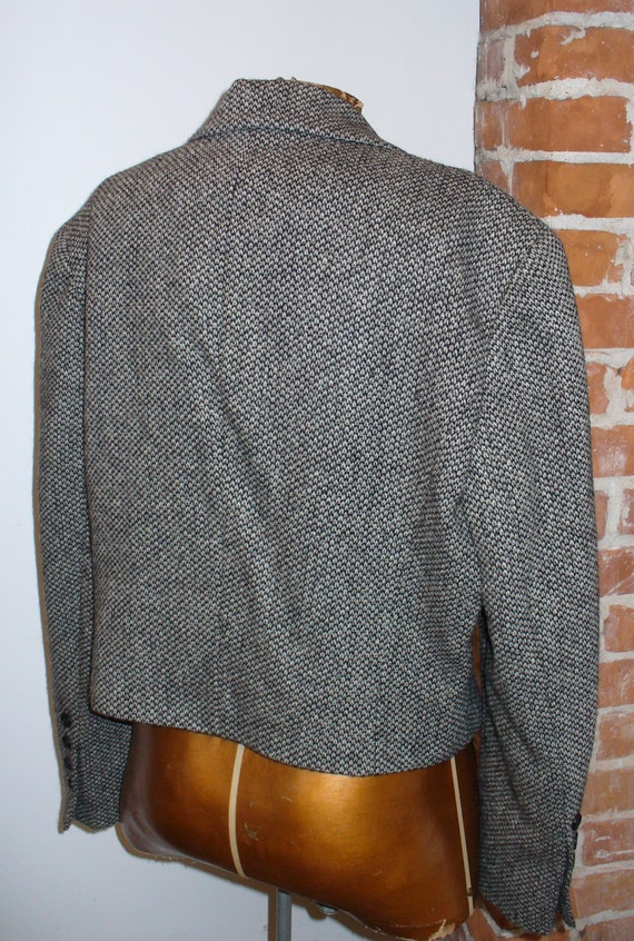 Vintage Colna Paris Tweed Jacket Size 42 - image 7