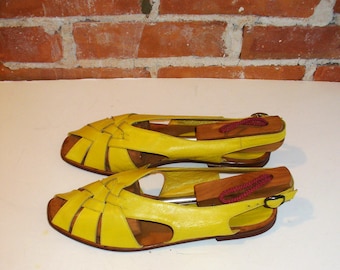 Vintage Charles Jourdan Made in Italy Sandals Size 9US