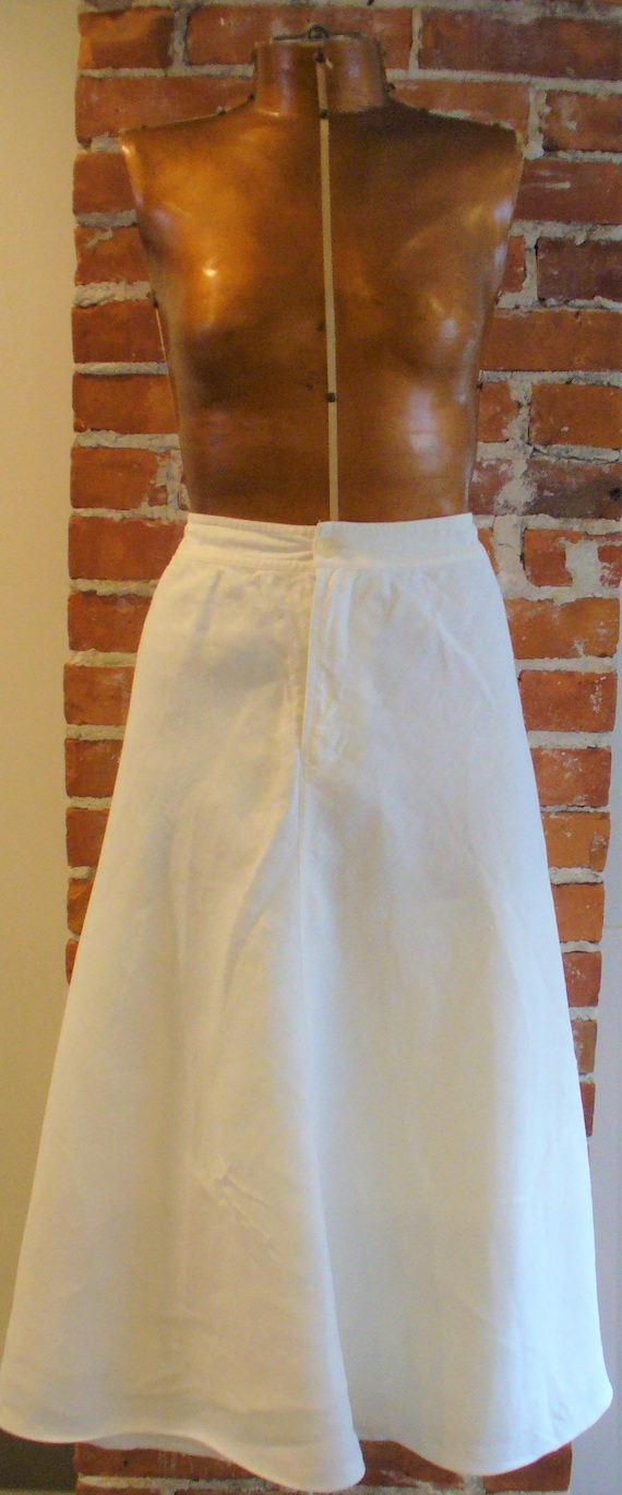 Ralph Lauren Bias Cut Linen Skirt Size 18W