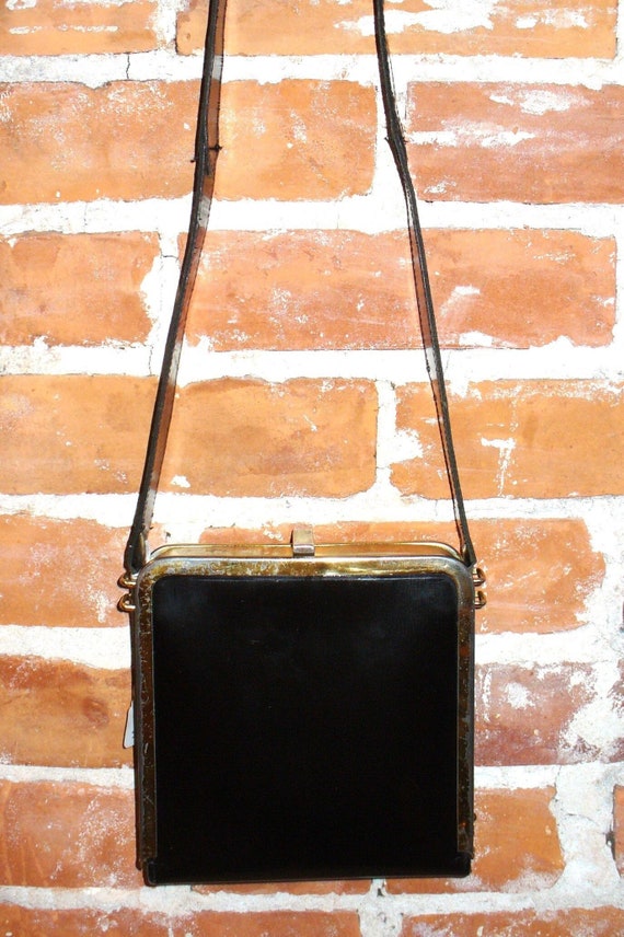 Vintage Dofan Made in France Brown Shoulder Bag