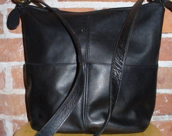 Vintage Coach Black Soho Rivington Shoulder Bag