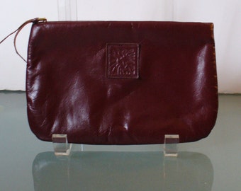 Vintage Anne Klein By St. Thomas Zipper Pouch