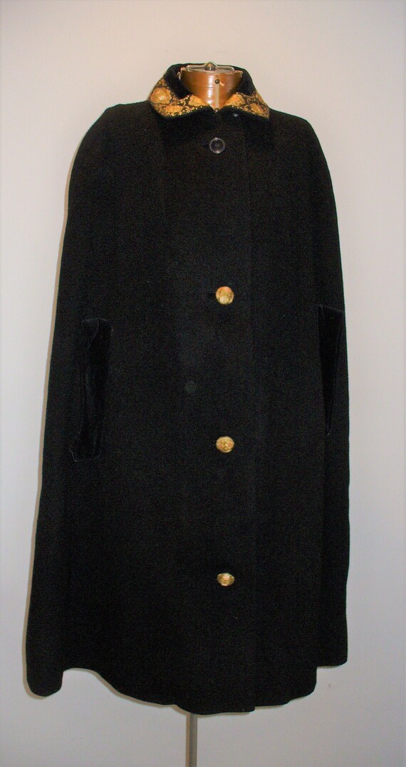 Vintage Inntaler Loden Austrian Cape