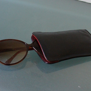 Coach Large Eyeglass Case 7220 | Mahogany Leather - Etsy