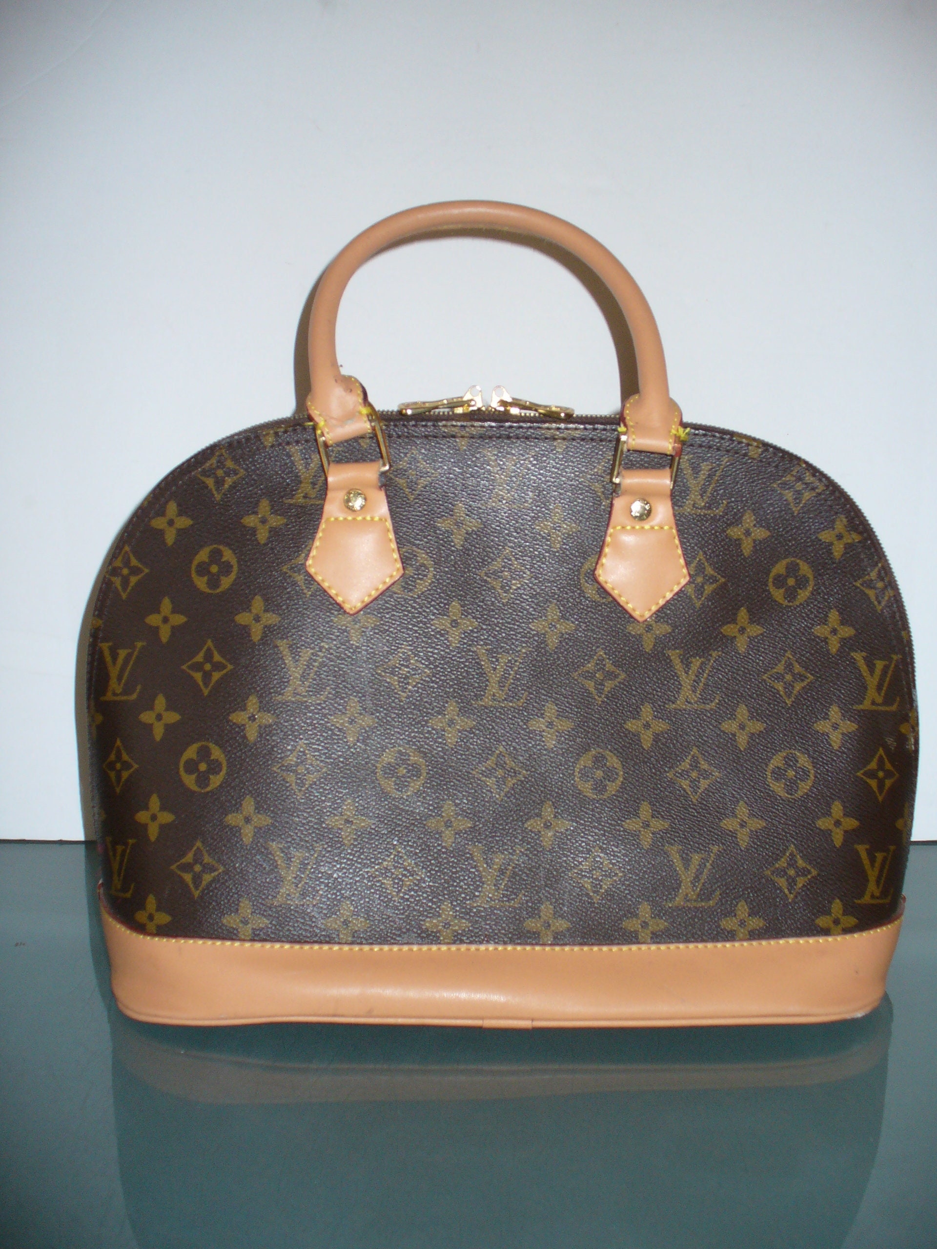 Louis Vuitton Bowling Bag Style Handbag