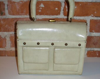 Vintage Ivory Artcraft Box Purse