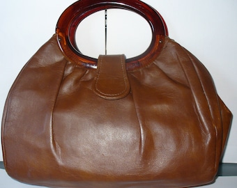 Vintage Bag By JR Florida With Lucite Handles