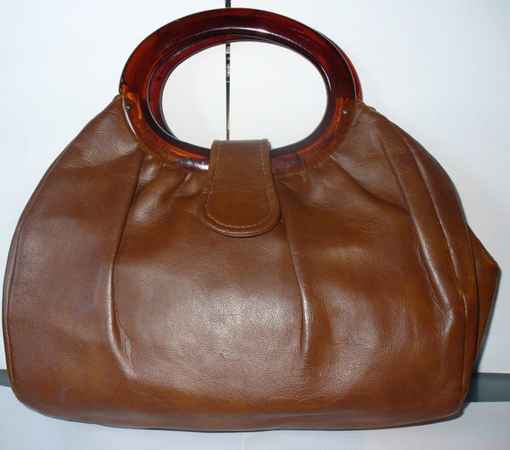Vintage Bag By JR Florida With Lucite Handles