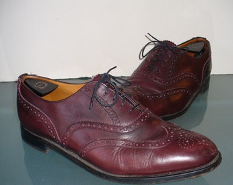 William Chatsworth Bench Made Men's Wingtip Brogues Size 12 D